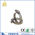 Stainless Steel Pipe Clips Worm Drive Hose Clamps